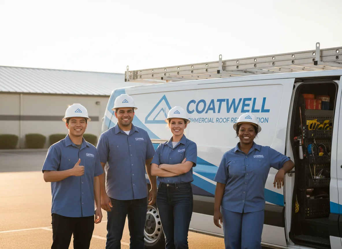 Commercial roof coating company in Buckland, OH